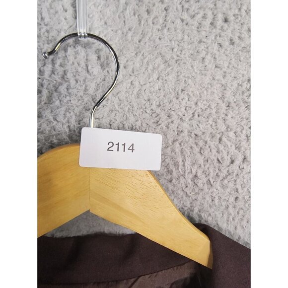 Lafayette 148 Blazer Women 14 Brown 3 Button Front Work Office Professional - Picture 11 of 11